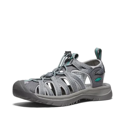 Image de Keen Whisper Sandales de randonnée, Femme, Taille: 40, Grau Textile