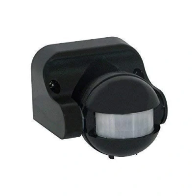 Image de Détecteur de Mouvements Extérieur Noir Infrarouge 180 1000 W Ip44 230v