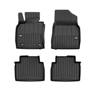 Image de FROGUM proLine 3D 3D426504 Ensemble de tapis sol Caoutchouc avant et arrière 4 noir Sur mesure