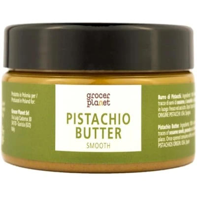 Image de Grocer Planet Beurre de Pistaches (200g) Pâte aux 100% Ingrédient unique Naturelle, Vegan, Sans Huile Palme et Sucre Ajouté