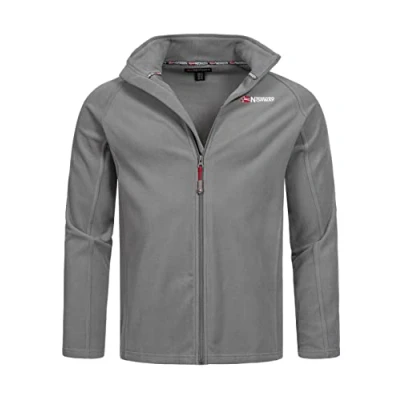 Image de Geographical Norway Veste Polaire entièrement zippée pour Homme, modèle Tug, Existe en 8 Coloris ,Gris Foncé,S