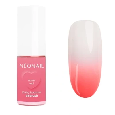 Image de NEONAIL Baby Boomer Airbrush 5g Quick Ombre Spray Nails Powder Babyboomer Nail Neon Red