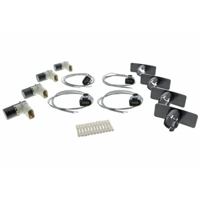Image de VEMO V10 72 40808 Capteurs De Recul arrière, avant noir Récepteur à ultrasons AUDI: A6 C6 Avant, A8 D3, Allroad, VOLKSWAGEN: Multivan 5 (7HM