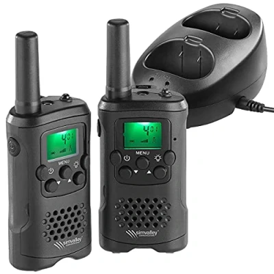 Image de 2 talkies Walkies avec Fonctions Push to Talk et VOX WT 330 [Simvalley Communications]