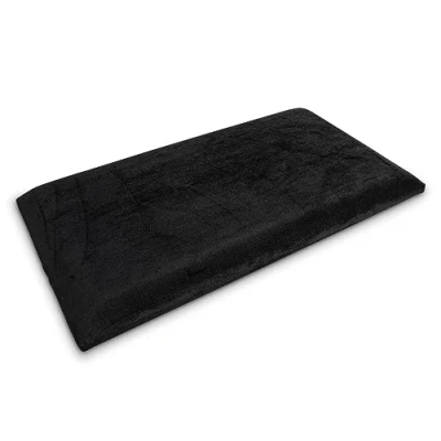 Image de GEWA Banc de Piano, Daim, Velours Noir, 52x30 cm