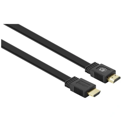 Image de Manhattan 355643 câble HDMI 10 m Type A (Standard) Noir Neuf