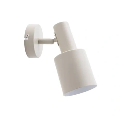 Image de Lindby Spot Ovelia à intensité variable (Moderne) en Beige Métal e. a. pour Salon &amp; Salle manger (1 lampe,à E27), Lampe encastrable, plafonnier, applique