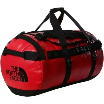 Image de The North Face BASE CAMP Duffel M Unisex Sac de voyage tnf redtnf blacknpf, Taille: One Size, red black npf