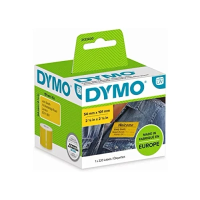Image de Dymo 2133400 Noir sur jaune Étiquette