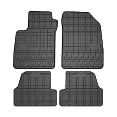 Image de FROGUM 0708 Ensemble de tapis sol Caoutchouc avant et arrière 4 noir Sur mesure OPEL: Mokka / X