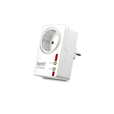 Image de AVM Fritz!Dect Répéteur 100 Mbps Rouge/Blanc