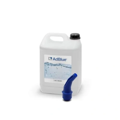 Image de ERRECOM AdBlue® Additif pour Moteurs Diesel la Réduction des Émissions NOx à Base d’Urée, Conforme ISO 22241 1, Bidon de 5 L avec Bec Verseur