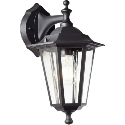 Image de Brillant Applique murale d&#039;extérieur Carleen noire suspendue 1x A60, E27, 60W, adapté aux lampes normales (non incluses)