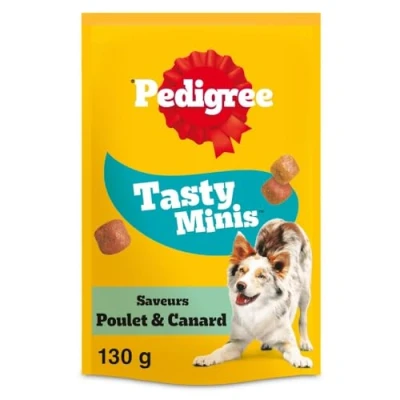 Image de Pedigree Sa Récompense Bouchées Moelleuses pour Chien Friandises au poulet 6 sachets de 130g