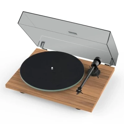 Image de Pro Ject Tourne disque T1 Evo Phono avec préampli intégré (noyer)