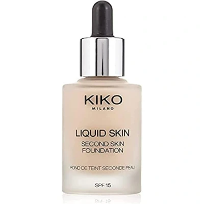 Image de KIKO Milano Liquid Skin Second Foundation 14 Fond de Teint Fluide Effet Seconde Peau 30 ml