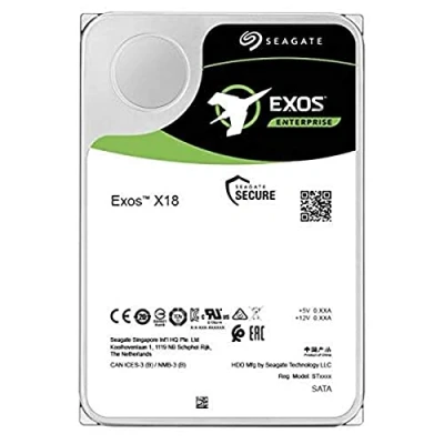 Image de Seagate Exos X18 disque dur 16 To 7200 tr/min 256 Mo 3.5 SAS Neuf