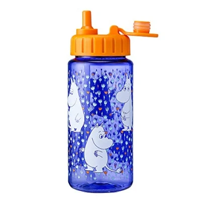Image de Gourde Moomin dotée d&#039;une paille intégrée 350ml Tritan Enfant