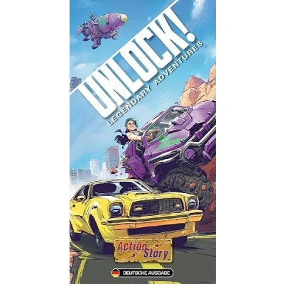 Image de Space Cowboys Unlock Action Story Jeu, SCOD0072, Multicolore, coloré, 10. Legendary Adventures