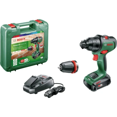 Image de Bosch Home and Garden perceuse visseuse à percussion sans fil AdvancedImpact 18 (1 batterie, système 18V, avec accessoires, dans une boîte en carton)