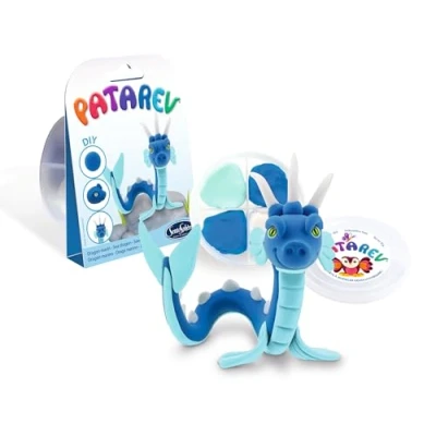Image de Pâte à modeler Sentosphere 8637 Dragon Bleu Pour enfants partir de 3 ans Non toxique
