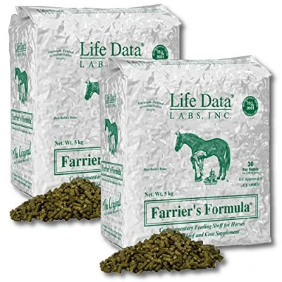 Image de Life Data Labs Farriers Formula Original Nourriture pour chevaux 2 x 5 kg