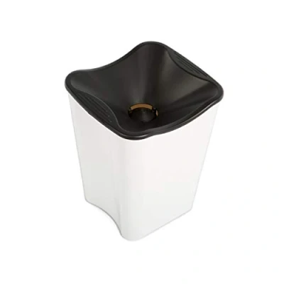 Image de Koala 6238BN01 Ac Spittoon Blanc avec Couvercle Noir