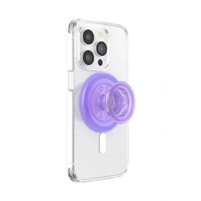Image de PopSockets Poignée pour MagSafe Lavender Translucent