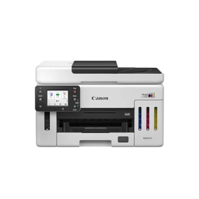 Image de Canon MAXIFY GX6150 Imprimante de Bureau Compacte Imprimante, Scanner et Copieur MegaTank, à Jet d&#039;encre, Couleur, sans Fil, Tout en Un, Connectivité Wi FI, Ethernet USB