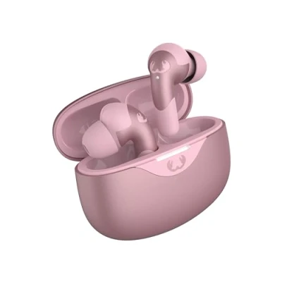 Image de Fresh &#039;n Rebel Twins Ace Écouteurs Bluetooth Intra Auriculaires avec Réduction de Bruit Active Hybride, sans Fil, ENC Microphone, Résiste aux éclaboussures (IPX4), 34h D&#039;Autonomie (Roze)