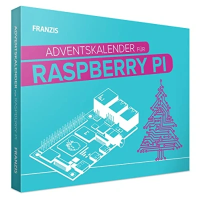 Image de Franzis Raspberry Pi 55103 Calendrier de l&#039;Avent 2021 Construire et programmer une crèche Noël en 24 jours Recommandé à partir 14 ans