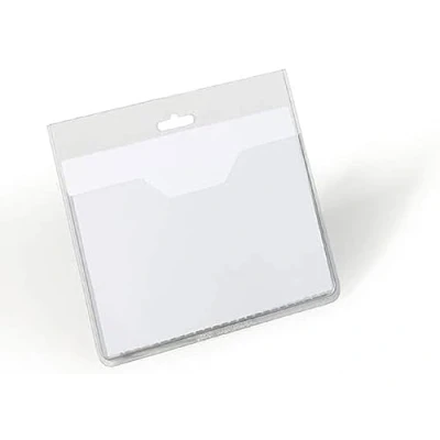 Image de Durable 813619 Boite de 20 Porte Badges avec Pochettes Ouvertes 60 x 90 mm