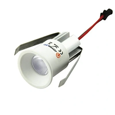 Image de JOYINLED Mini spot LED encastrable pour plafond CREE 3 W Blanc chaud 3000 K + pilote