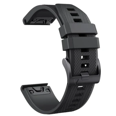 Image de NotoCity Bracelet pour Garmin Fenix 5/6/7/7 pro/6 pro/5 plus, Quickfit 22mm Compatible avec Forerunner 935/945/955/965, Epix Gen 2, Instinct/2, Approach S60, Quatix 7/6/5/7 pro(Noir)