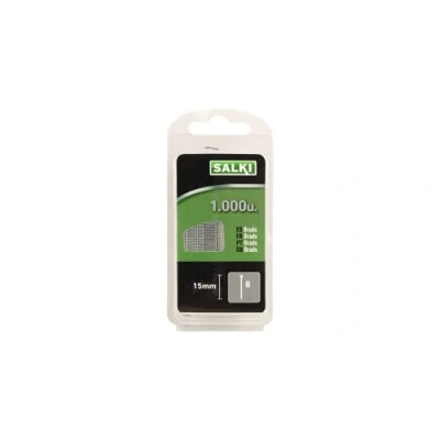 Image de SALKI Clous BRAD n8 Pack de 1000 Unités Fabriqués pour Cloueuse Manuelle 30mm Longueur