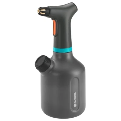 Image de Gardena Pulv ppe1, EasyPump PE SS Fil AC fonct 360, buse Laiton, gdee ouver, plastitranslucide, Bouch. Dos, indic NV Remplissage (11114 20)