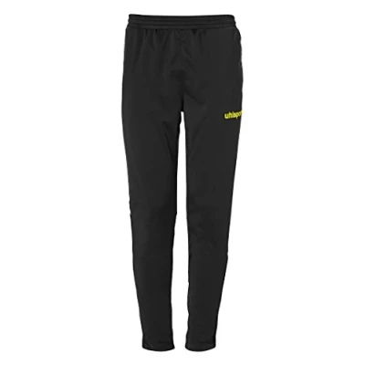 Image de uhlsport Score Track Pantalon Homme, Noir/Fluo Jaune, M