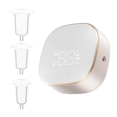 Image de Widybord Correcteur de Mamelon Inversé Électrique Niplette Portable Corrige les Mamelons Plats et Inversés avec Facilité pour Aider à L&#039;Allaitement Facile Utiliser A