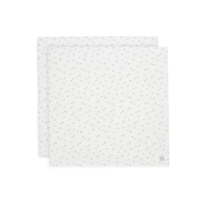 Image de Jollein Lange Gaze de Coton Large 115x115cm On The Go 2 Unités