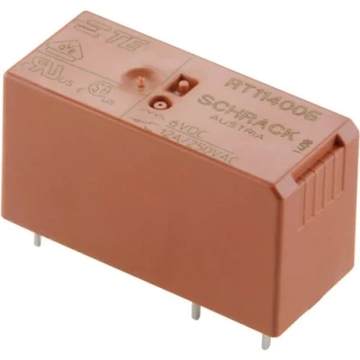 Image de Relais pour Circuits imprimés Te Connectivity RT114730 1 1393239 9 230 V/AC 12 A inverseur (RT) pc(s)