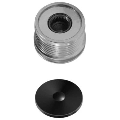 Image de HELLA 9XU 358 038 491 Poulie d&#039;Alternateur 43,7 avec cache RENAULT: CLIO 2, Kangoo I, GRAND SCENIC 3, DACIA: Duster SUV, Sandero Logan I MCV