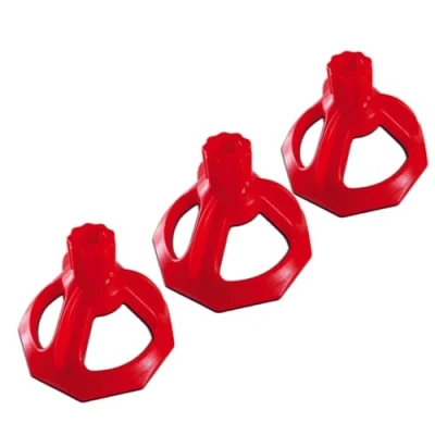Image de Croisillons carrelage autonivelant I 100 cadrans réutilisables SHAFFER PRO système nivellement à visser de nivelant clips carreleur joint pose