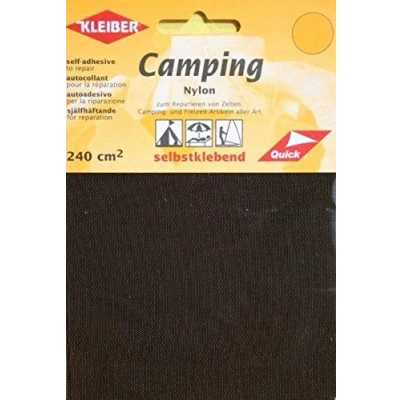 Image de Kleiber Patchs Style Toile Nylon imperméables Autocollants, Marron