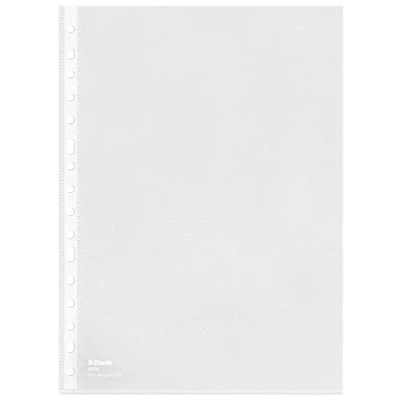 Image de ESSELTE 46134 Fundas portadocumentos COPYSAFE PP Piel de naranja con refuerzo (caja 100 ud.) Folio. 16 taladros