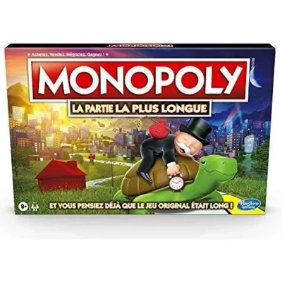 Image de Monopoly La Partie Plus Longue Jeu de Societe Plateau Version Française