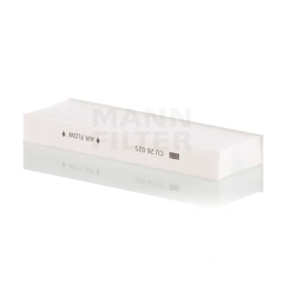 Image de MANN FILTER CU 26 025 2 Filtre d&#039;habitacle à particules 255 83 30 PEUGEOT: 2008 II, 208 II 3/5 portes, OPEL: Corsa F Mokka