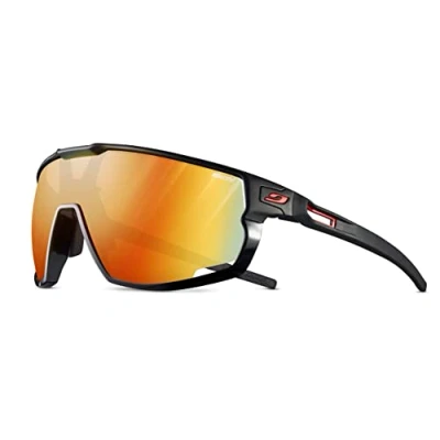 Image de Julbo J5343314 Lunettes de Soleil Adulte Unisexe, Mat Noir/Noir Brillant, L