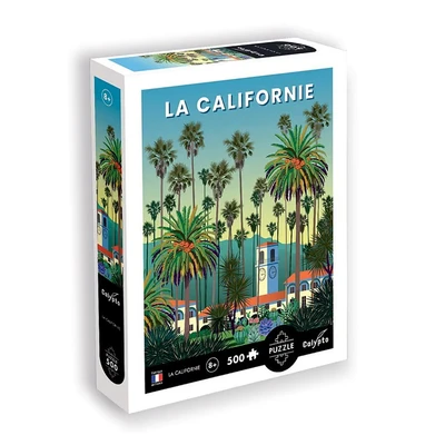 Image de Puzzle Calypto La Californie 500 pièces Collection 2024 Neuf
