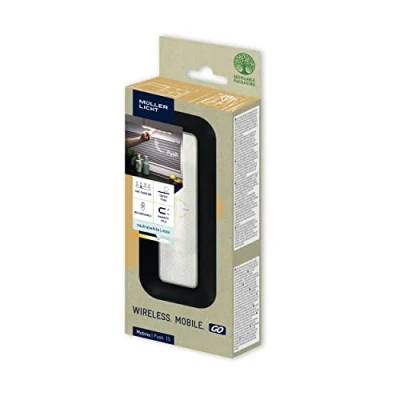 Image de Müller Licht Mobina Push 15 Lampe d&#039;orientation à LED Blanc neutre 4000 K 1,5 W Rechargeable par USB Autocollant Noir