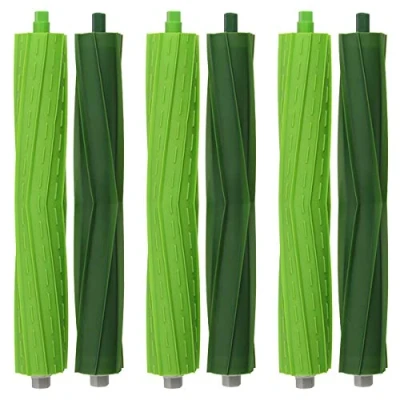 Image de MIRTUX Lot de 3 Rouleaux compatibles avec Roomba séries E, i et J Brosse Centrale pour E5 E6 i1 i3 i3+ i7 e5154 e5158 j7 Remplacement Accessoires